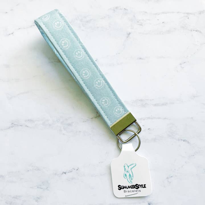 SummerStyle Bracelets - Vendita all'ingrosso Portachiavi - Donna - Cinturino da polso con portachiavi con faccina sorridente1