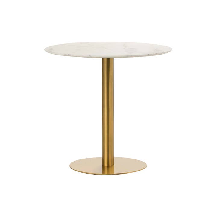 Roestvrijstalen eettafel Calgary 80x80x75 cm voor wholesale door Ethan Chloe - GARPE GROUP - GARCIA PÉREZ Y CÍA S.L.