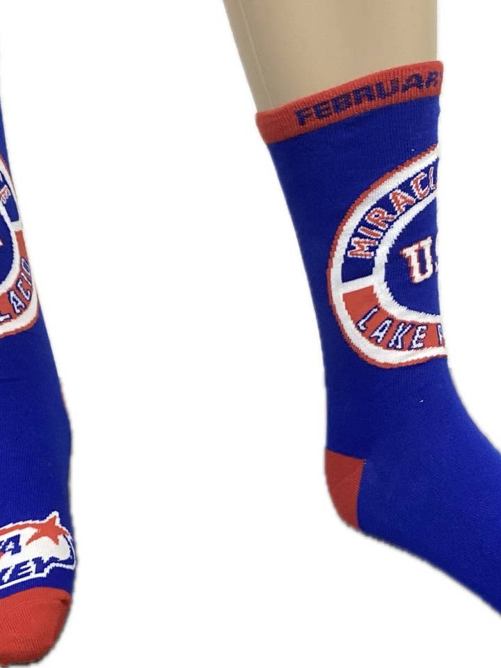 Lowsportgeaar - Wholesale Socks – Unisex - USA Hockey Miracle on Ice 1980 Authentic Crew Sock