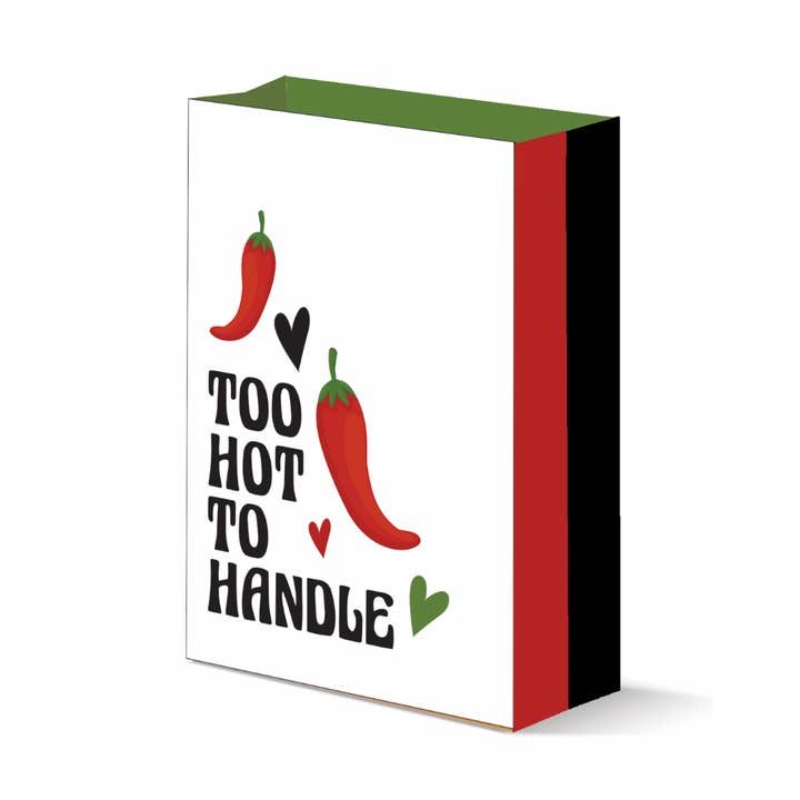 Too Hot To Handle Large Gift Bag for wholesale by KushKards