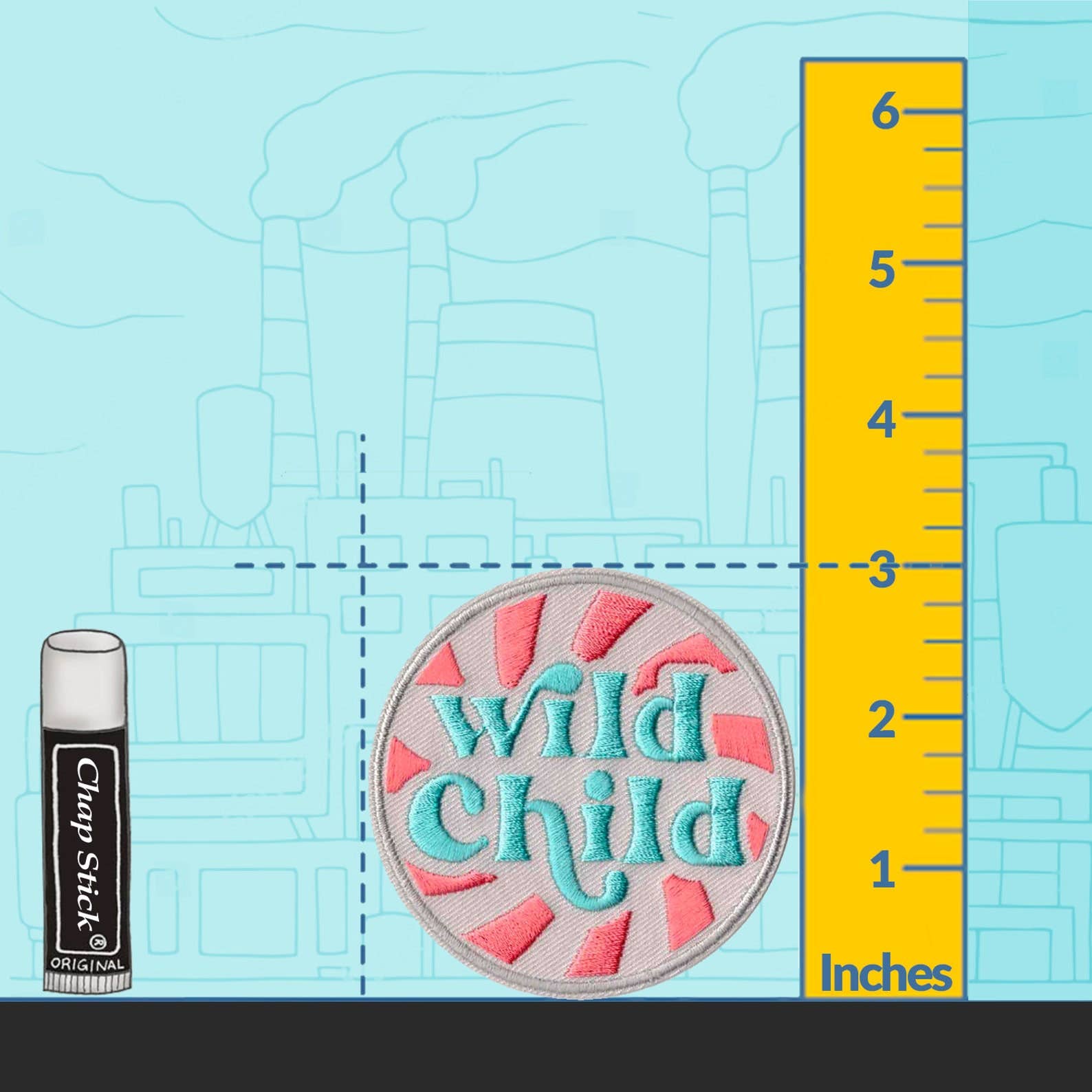 Kosmic Soul – Großhandel Aufnäher – Aufnäher „Wild Child“ zum1