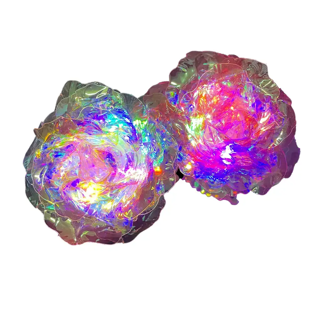 Blinkee.com, LLC - Wholesale Light-up toy – Kids & baby - Light Up Romantic Galaxy Iridescent Rose Wand 1 Case 240 Pcs3