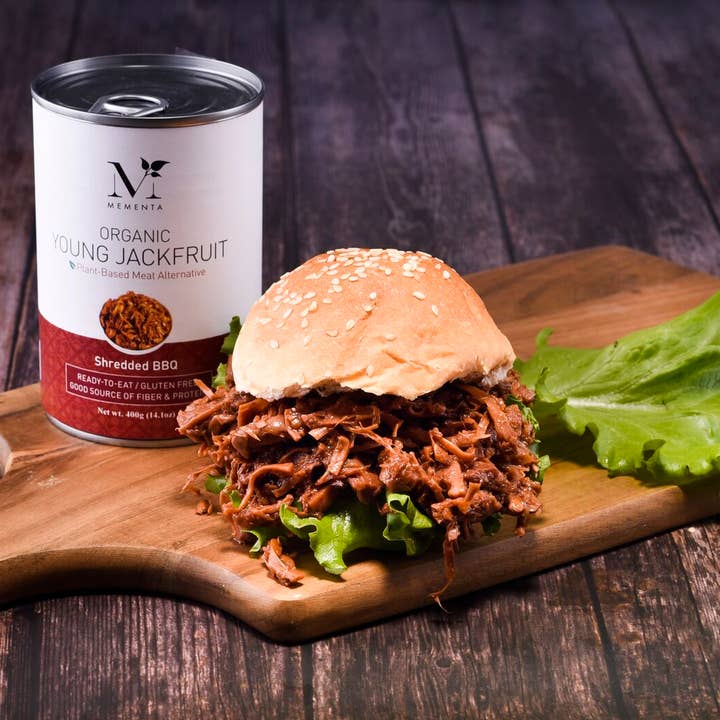 Mementa Inc. - Vente Plats préparés à longue durée de conservation - Jacquier biologique, BBQ2