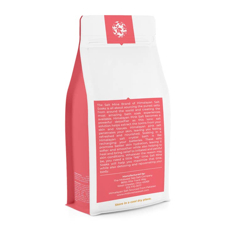 The Midwest Sea Salt Company - Wholesale Bath soak/milk - Peppermint Authentic Premium Himalayan Bath Salt Soak - 5lb2