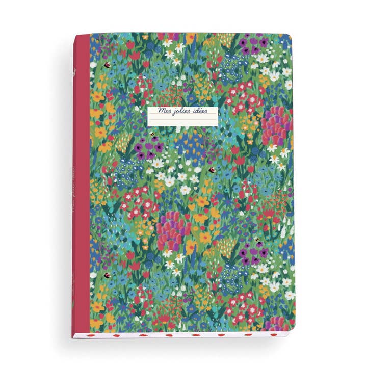 A5-notitieboek met zachte kaft - Cottage Garden voor wholesale door Hirondelle & Cie