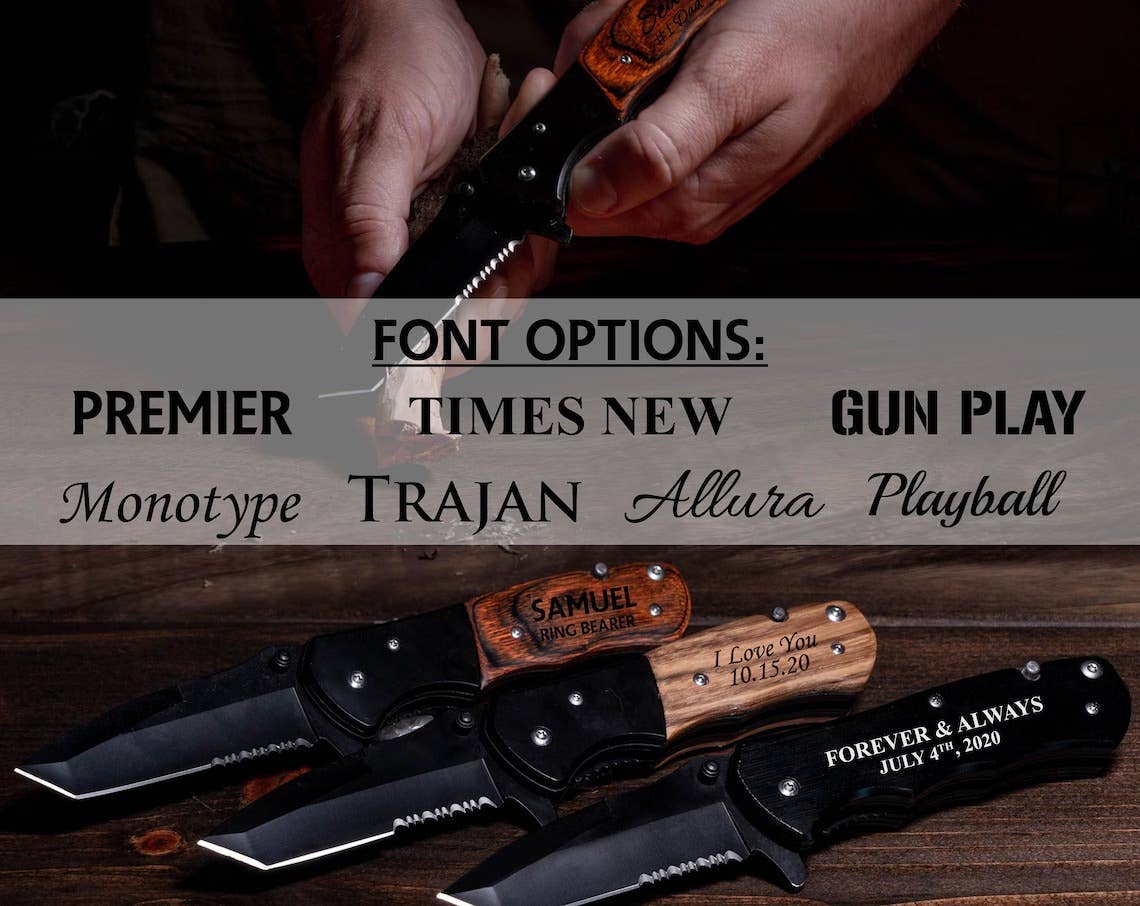 Engrave My Memories – wholesale Fickkniv/Hållare – Personliga knivar – presentknivar för män och pojkvän7