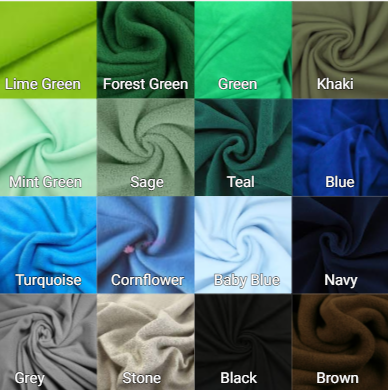 Bella Katee Pets – wholesale Pet coat – Dog – Sighthound water resistant fleece - blue shades with sleeves0