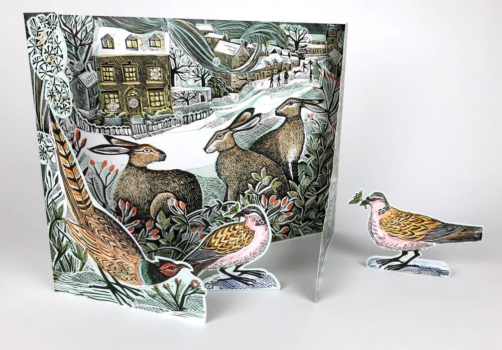Art Angels - Wholesale Advent Calendar - We Three Hares Advent Calendar - Angela Harding1
