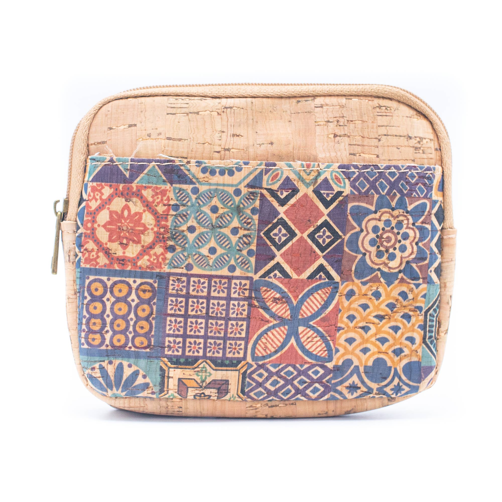 Meninas Bonitas Cork - Venta al por mayor Monedero - Mujer - (5 unidades) monedero de corcho con estampado de monedero BAGF-00115