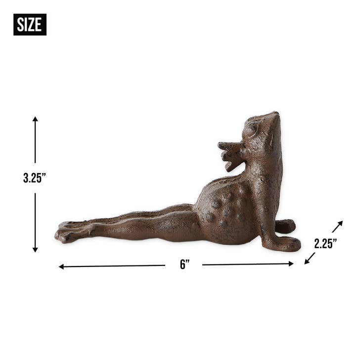 Zingz Home - Wholesale Door Stop - Yoga King Frog Door Stopper
