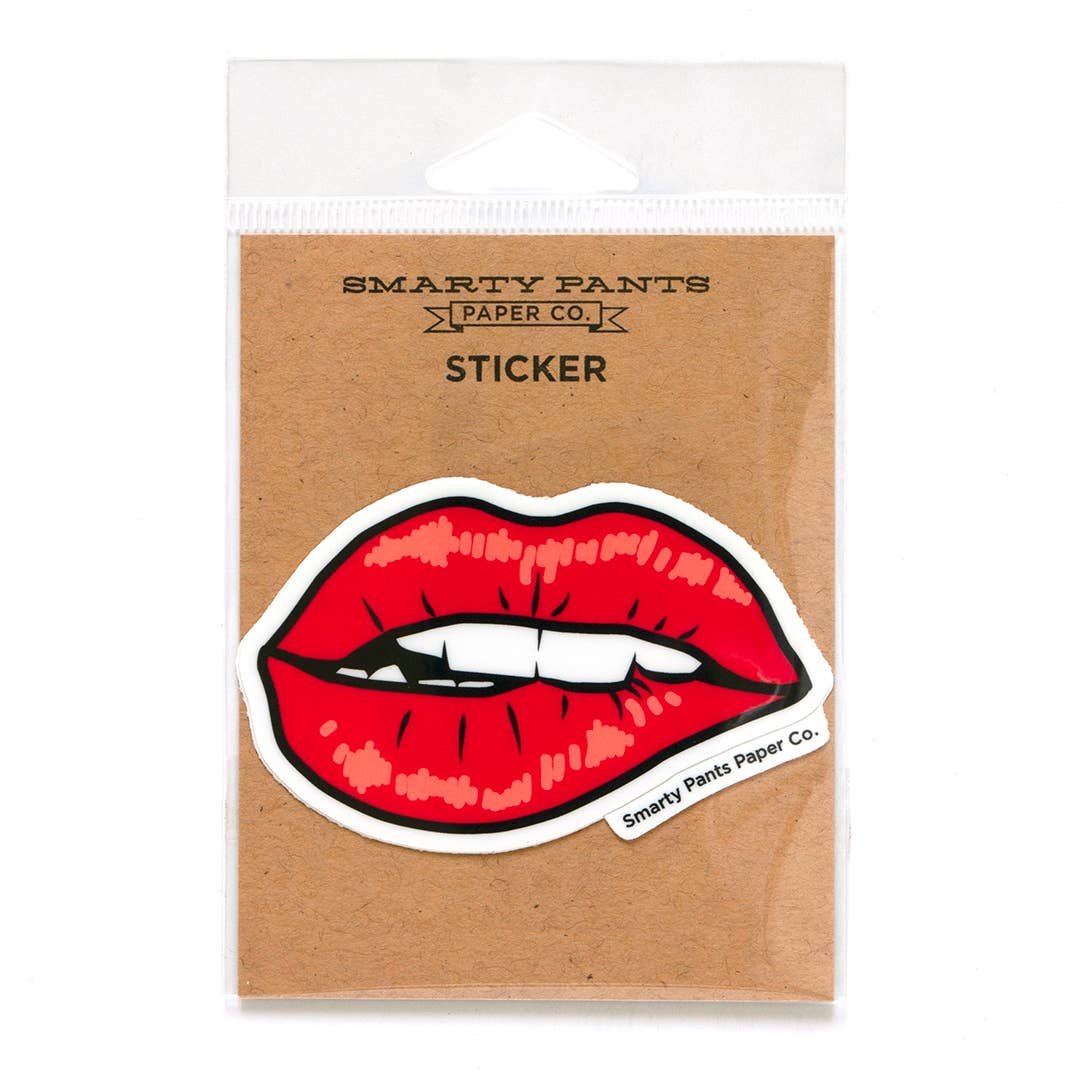 Smarty Pants Paper - Wholesale Sticker - Red Lips Sticker0