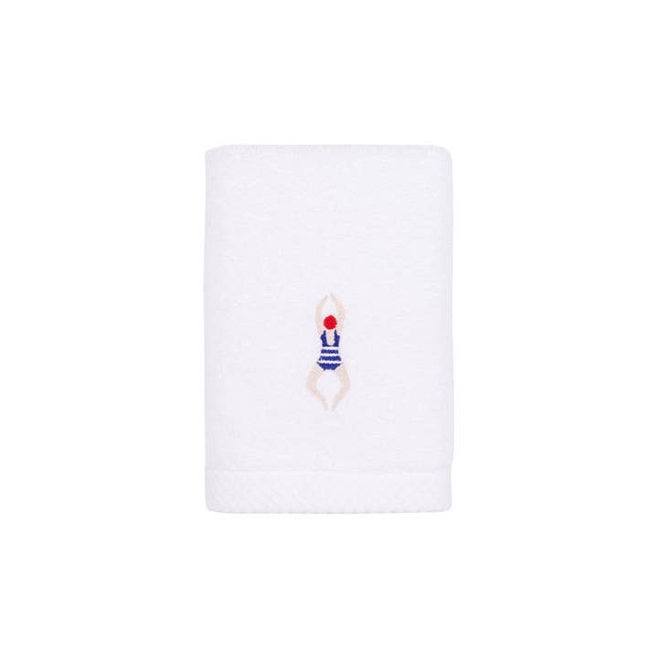 Torres Novas - Wholesale Hand Towel - Swimmers Retro embroidery (pack of 2)9