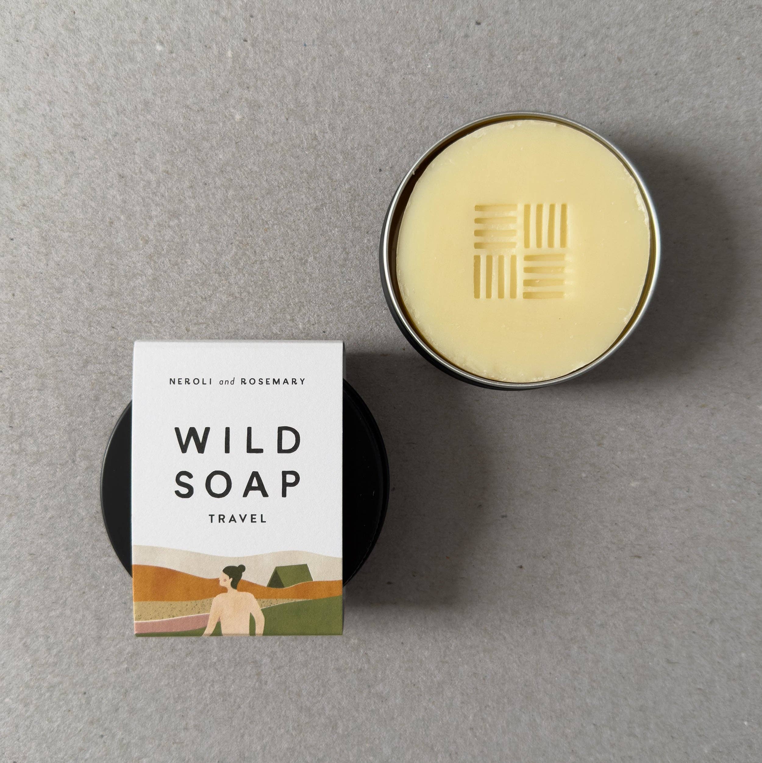 Oldfield Design Co – wholesale Bar Soap – Wild Travel Soap - Neroli & Rosemary2