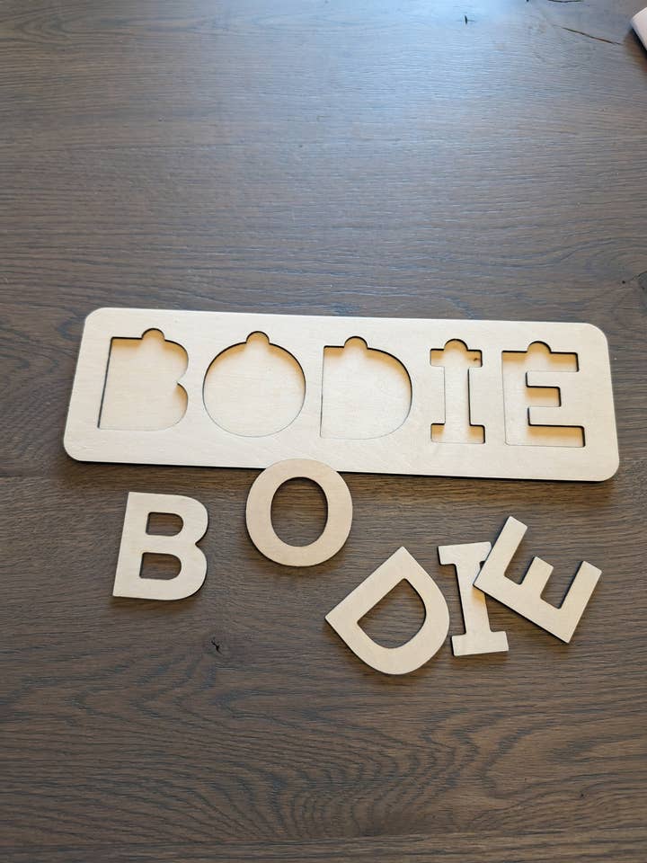 Kids Name Puzzle for wholesale by Material Concepts