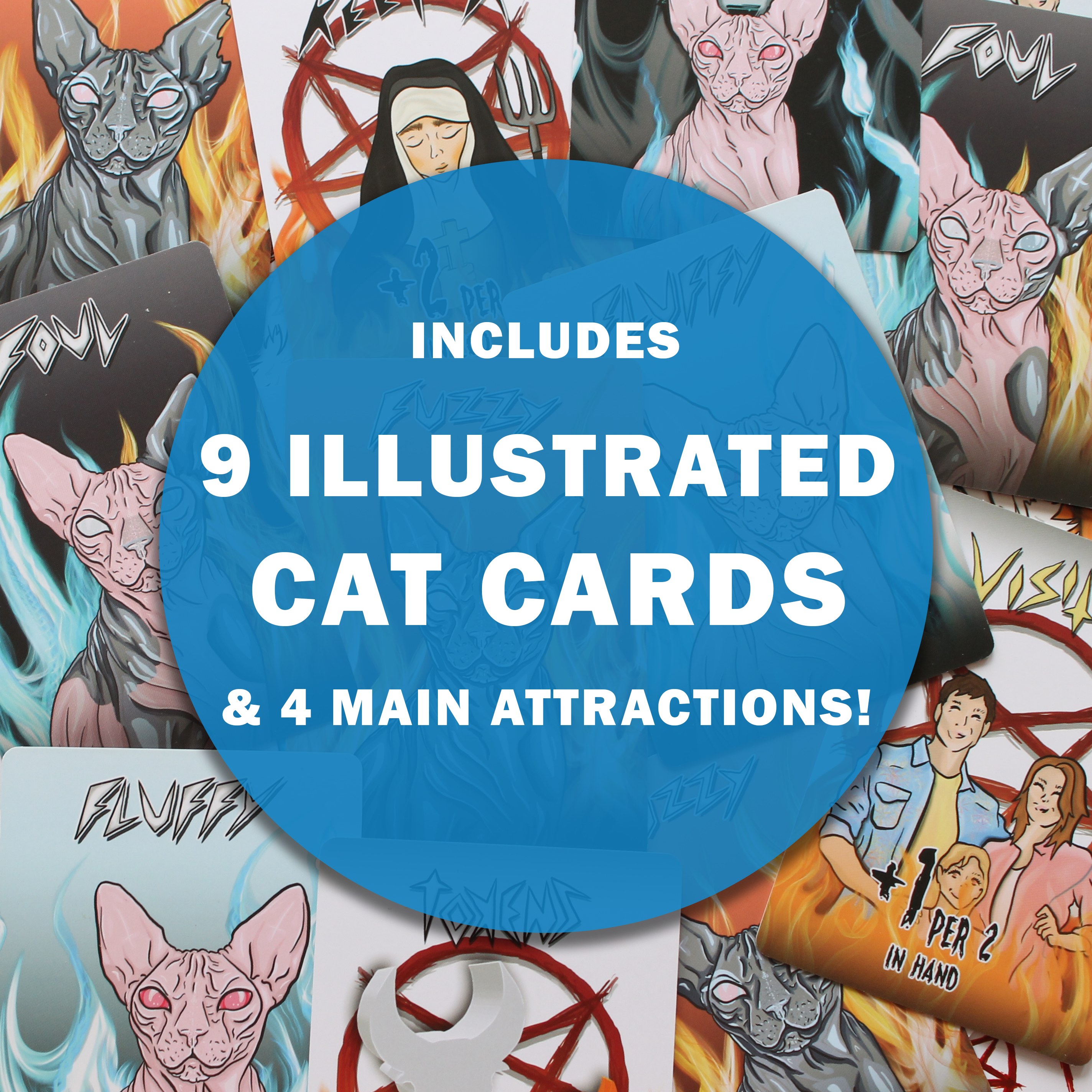 MEGA MINT Games – wholesale Card game – SATANIMALS: Littergy | Expansion | Demonic Card Game1