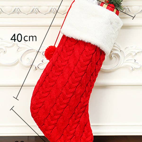 Ekartini - Wholesale Holiday Stocking - Christmas Knitted Wool Jacquard Stockings5