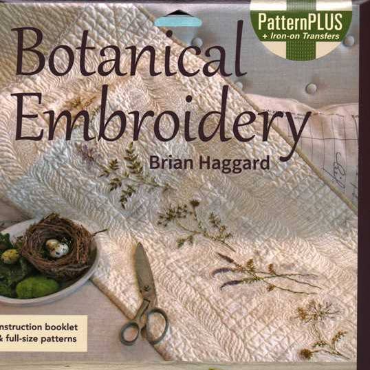 Botanical Embroidery by Brian Haggard for wholesale by Simon & Schuster