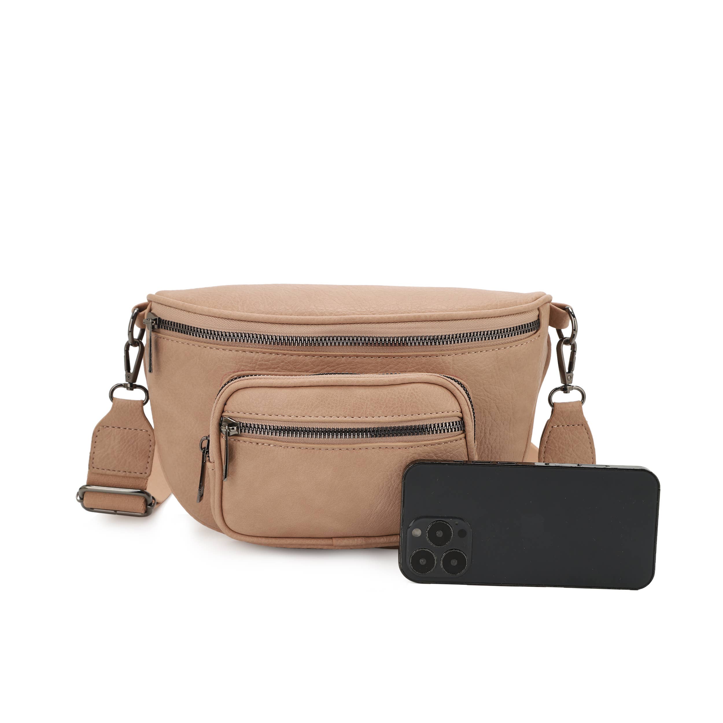 KAYLA+AVA - Vendita all'ingrosso Marsupio - Donna - Marsupio Loretta multi scomparti da cintura, tracolla o a bandoliera10