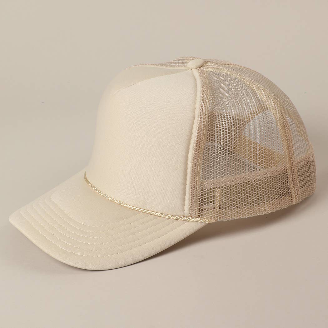 Fashion City - Wholesale Trucker Hat - Unisex - Solid Color OTTO 5-Panel Foam Mesh Back Trucker Hat30