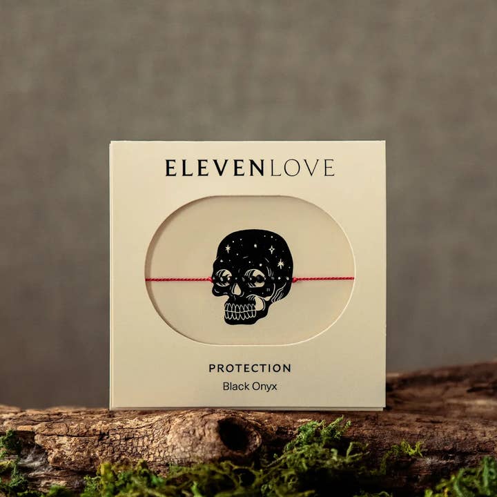 Eleven Love - Wholesale Beaded Bracelet - Crimson Protection Wish Bracelet