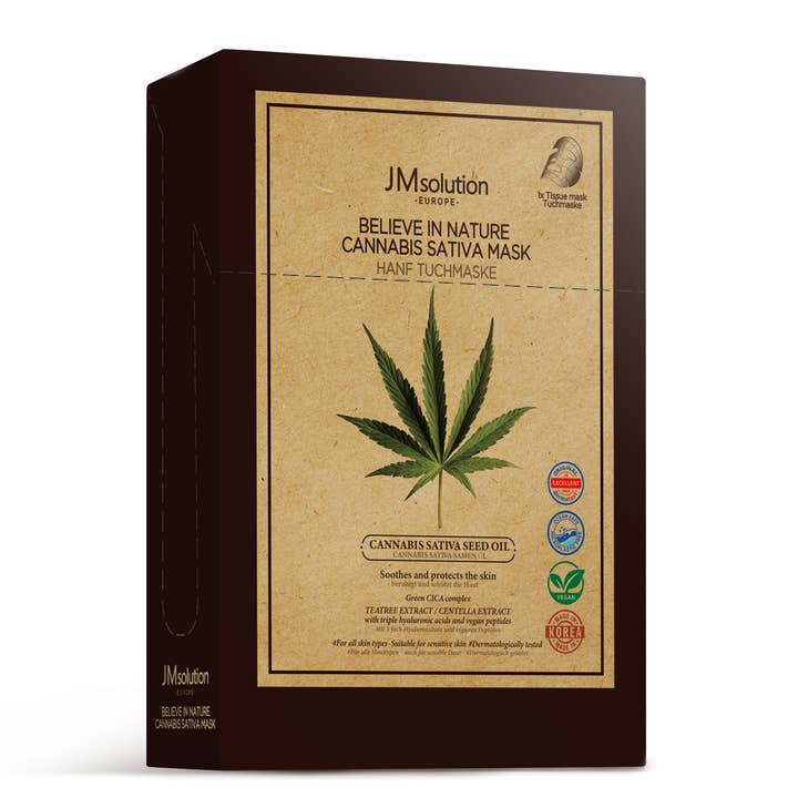 JMsolution Europe – Máscara facial por atacado – JMsolution Europe - Acreditar na Natureza Máscara de Óleo de Cannabis Sativa