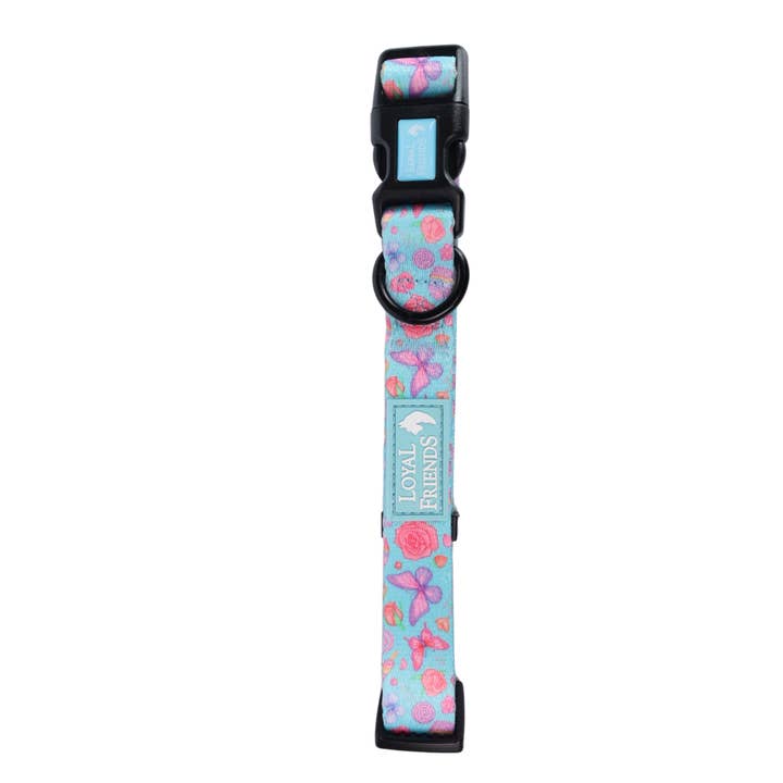 LOYAL FRIENDS – Großhandel Haustierhalsband – Katze/Hund – Flower Mist, Halsband