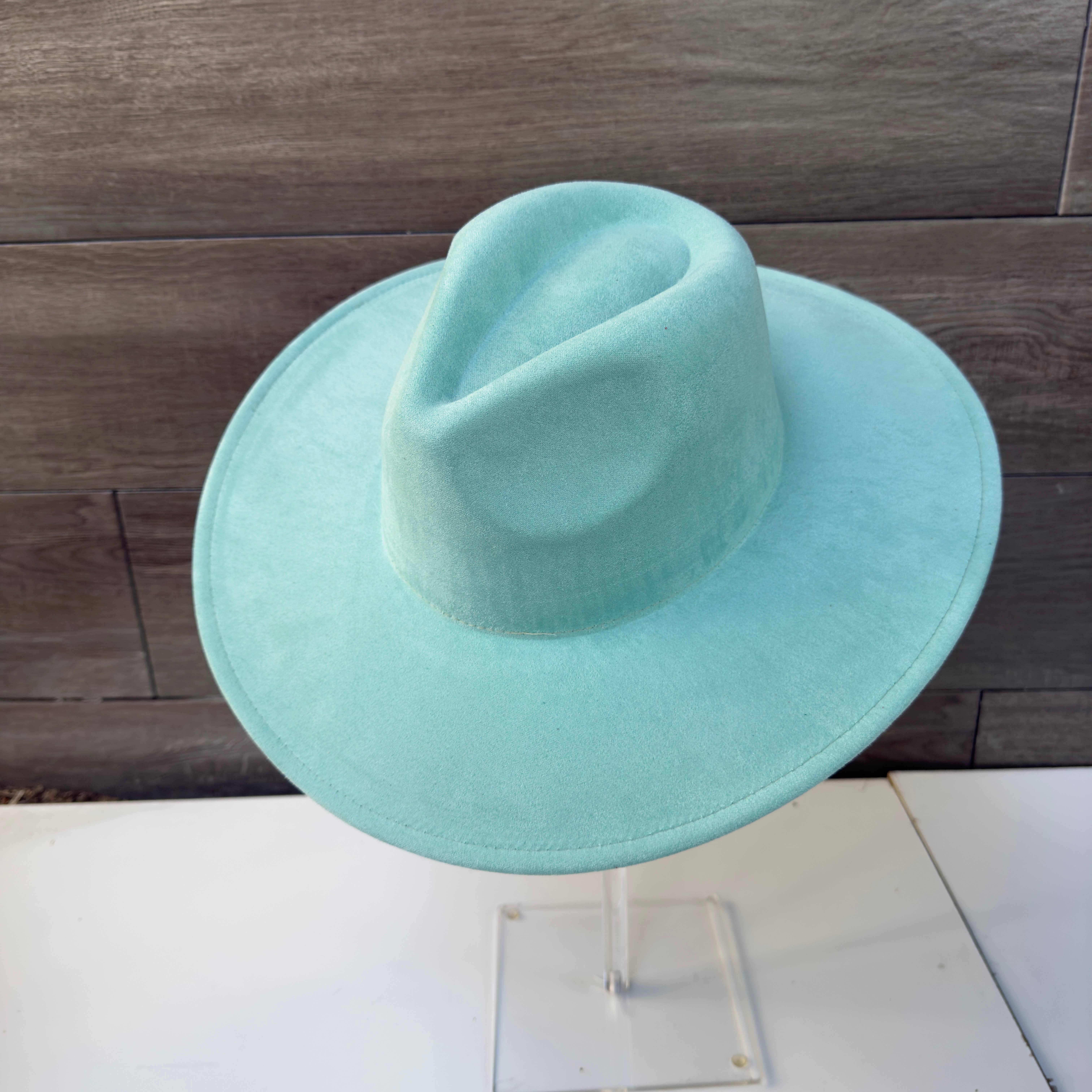 Queens INC - Wholesale Fedora - Women's - Best seller Fashion Classic Wide Brim Suede Primium  Hat27