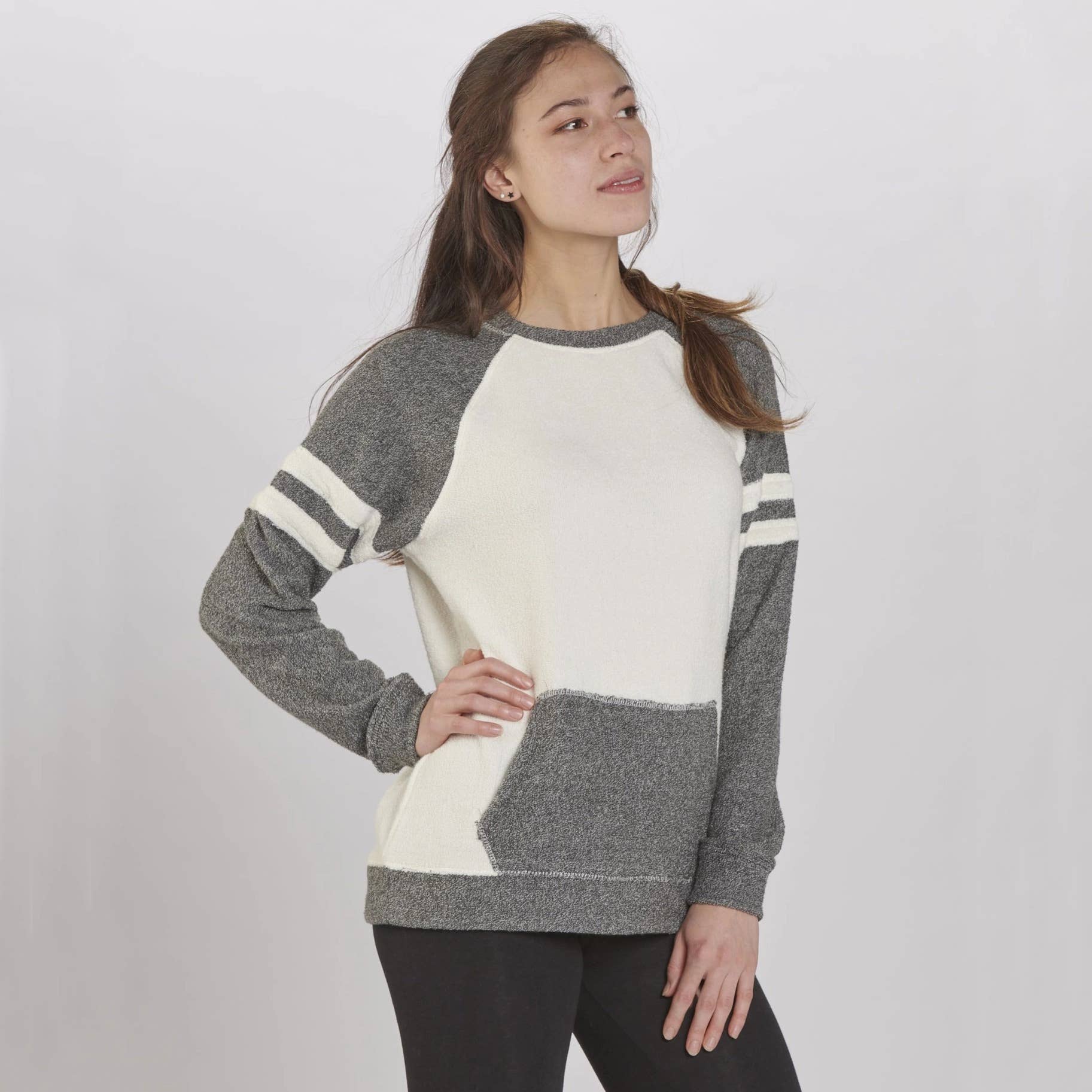 Boxercraft - Wholesale Sweatshirt - Women's - Cozy Contrast Pullover2