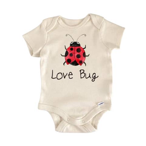 Coccinelle Insecte Love Bug - Vêtements Bébé Garçon Fille Body Drôle Mignon Nouveau-né pour la vente par North Fork Forager LLC