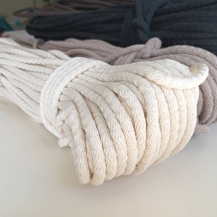 Dream Trimming Goods LLC - Wholesale Craft Supplies - Natural Cotton Rope 1/4' inch x 500 Yards – Dream Trimming8