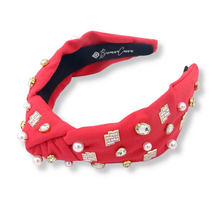Brianna Cannon - Wholesale Fashion Headband - Women's - Red University of Houston Logo Headband1