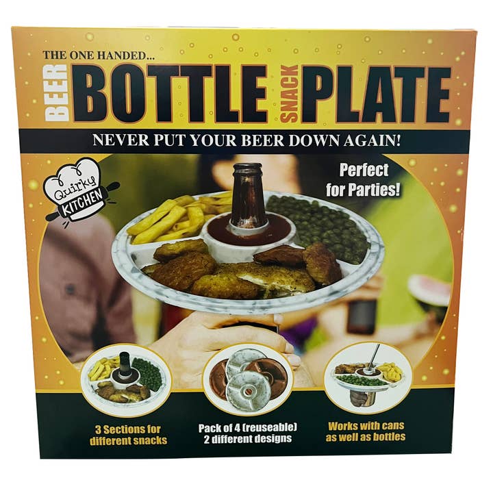 The Diabolical Gift People - Novelty Gifts, Mother's Day - Wholesale Disposable Plate - SALE: One-Handed Party Plates - Party Supplies, Father's Day