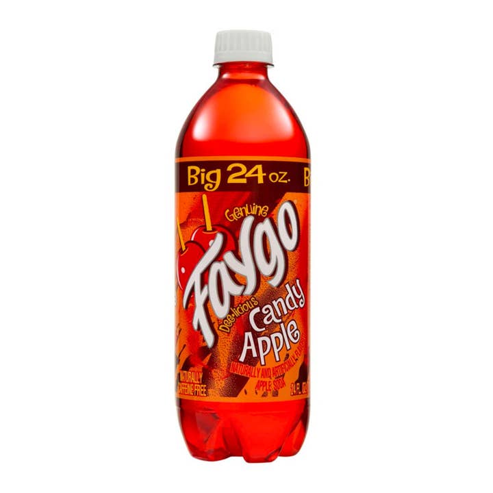 Pops Distro Inc - Wholesale Soda/Carbonated Drink - Faygo Candy Apple (24oz) 6-Pack