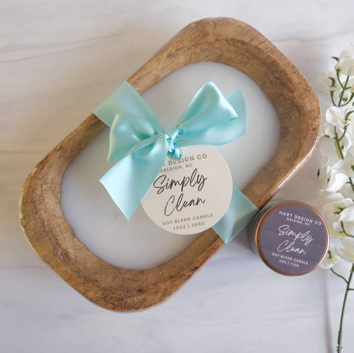 Simply Clean Candle | Fresh Home Collection **BESTSELLER for wholesale by Hart Design Co