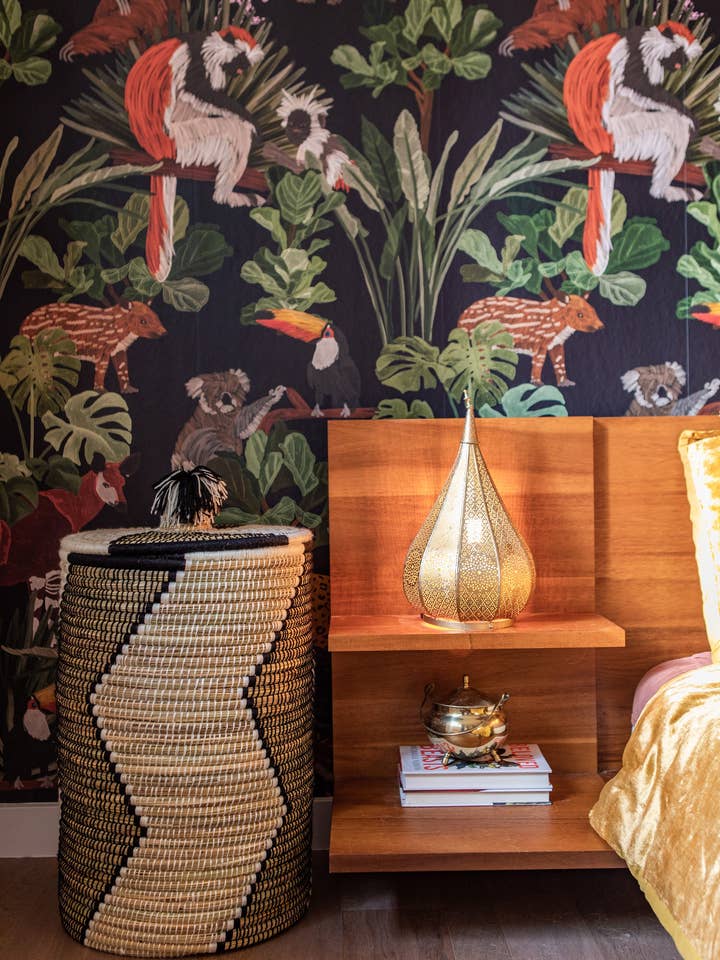 Elegu - Grand panier de rangement berbère pour la vente par Molave