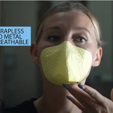 Alliant Biotech - Wholesale Protective Face Mask/Shield - ReadiMask Strapless N954