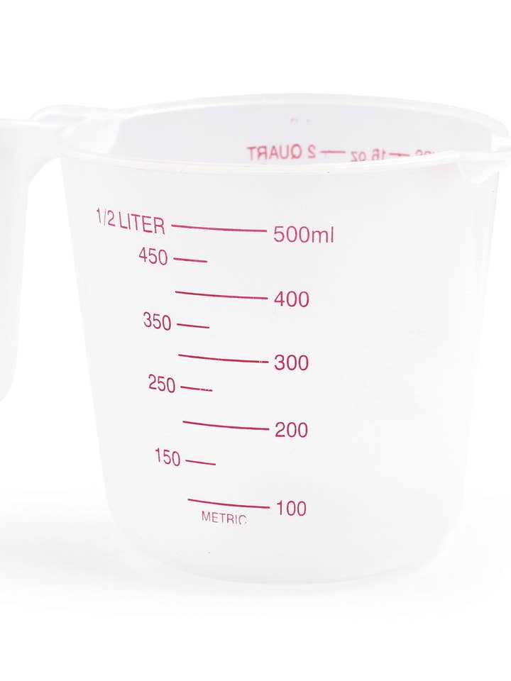 500ML PLASTIC BEAKER for wholesale by Graine Créative