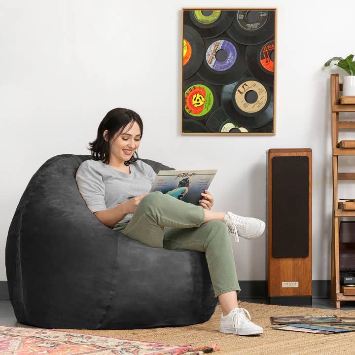 LuvU - Wholesale Chair - Jaxx Saxx 4 Foot Round Bean Bag w/ Removable Cover29