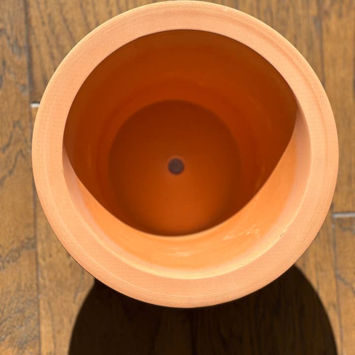 ApricotMint - Wholesale Plant Pot - 8" Art Glass LED Self Watering Planter (USB Plug-in)22