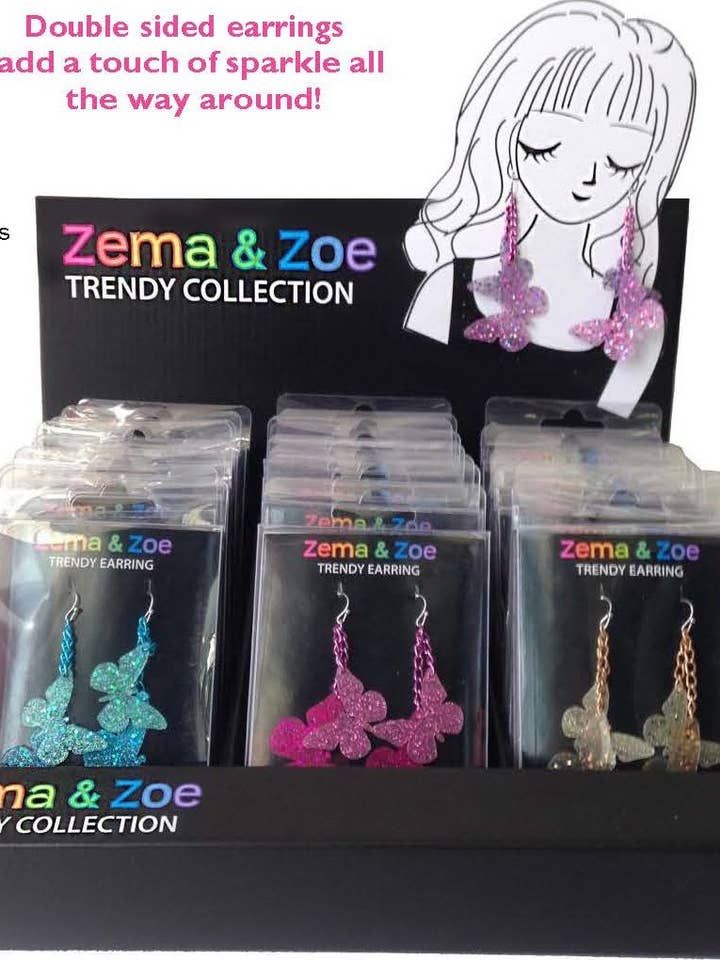 Item# 4220, Butterfly Earring Kits for wholesale by BBToo