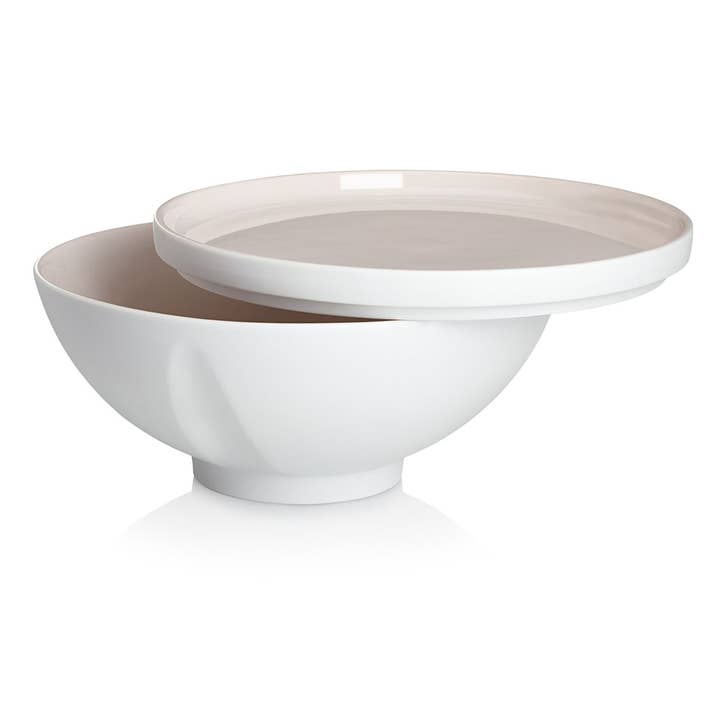 L'Econome by Starck - Large Round Bowl + Plate 7" for wholesale by Degrenne Paris