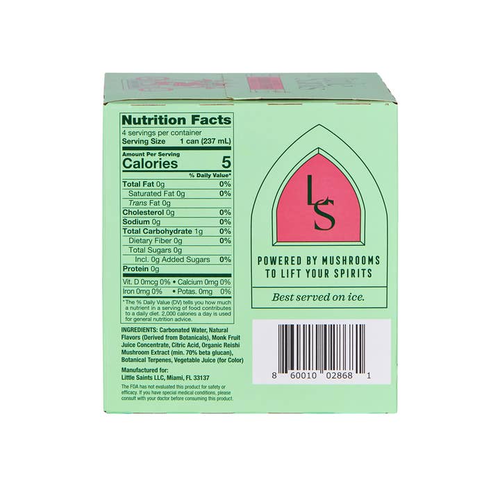 Little Saints - Wholesale Non-Alcoholic Aperitif/Mocktail - Negroni Spritz Retail (6) 4-Packs1