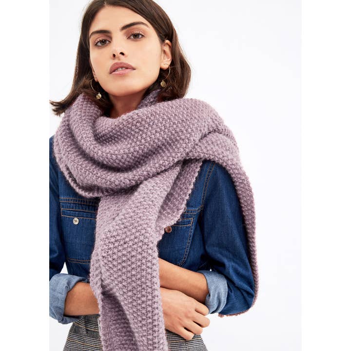 Le Marais Shawl in color Ochre for wholesale on Faire