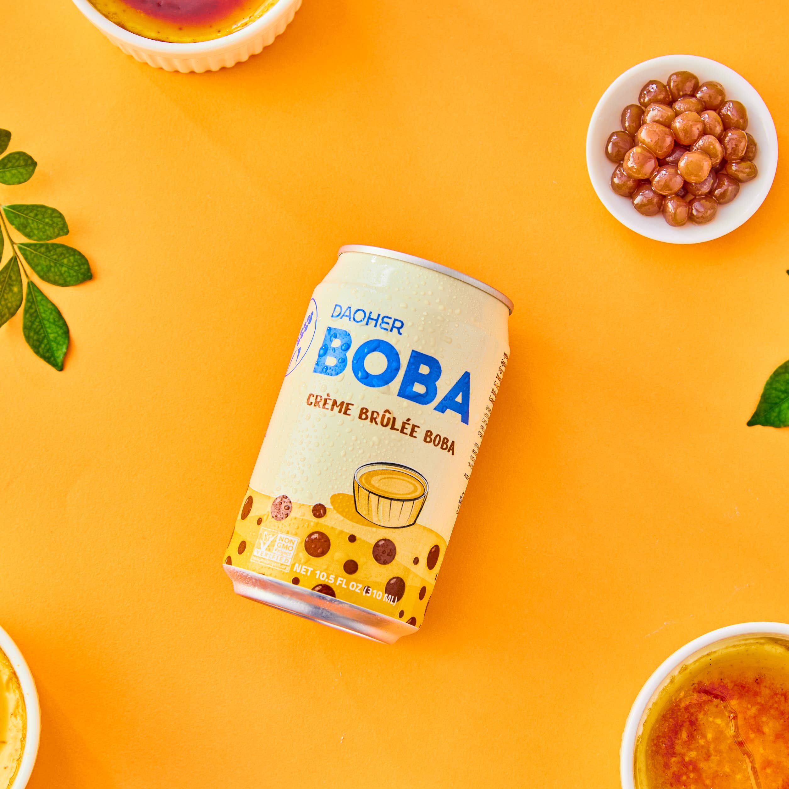 DaoHer Beverage - Wholesale Iced Tea - Daoher Crème Brûlée BOBA (limited edition)6