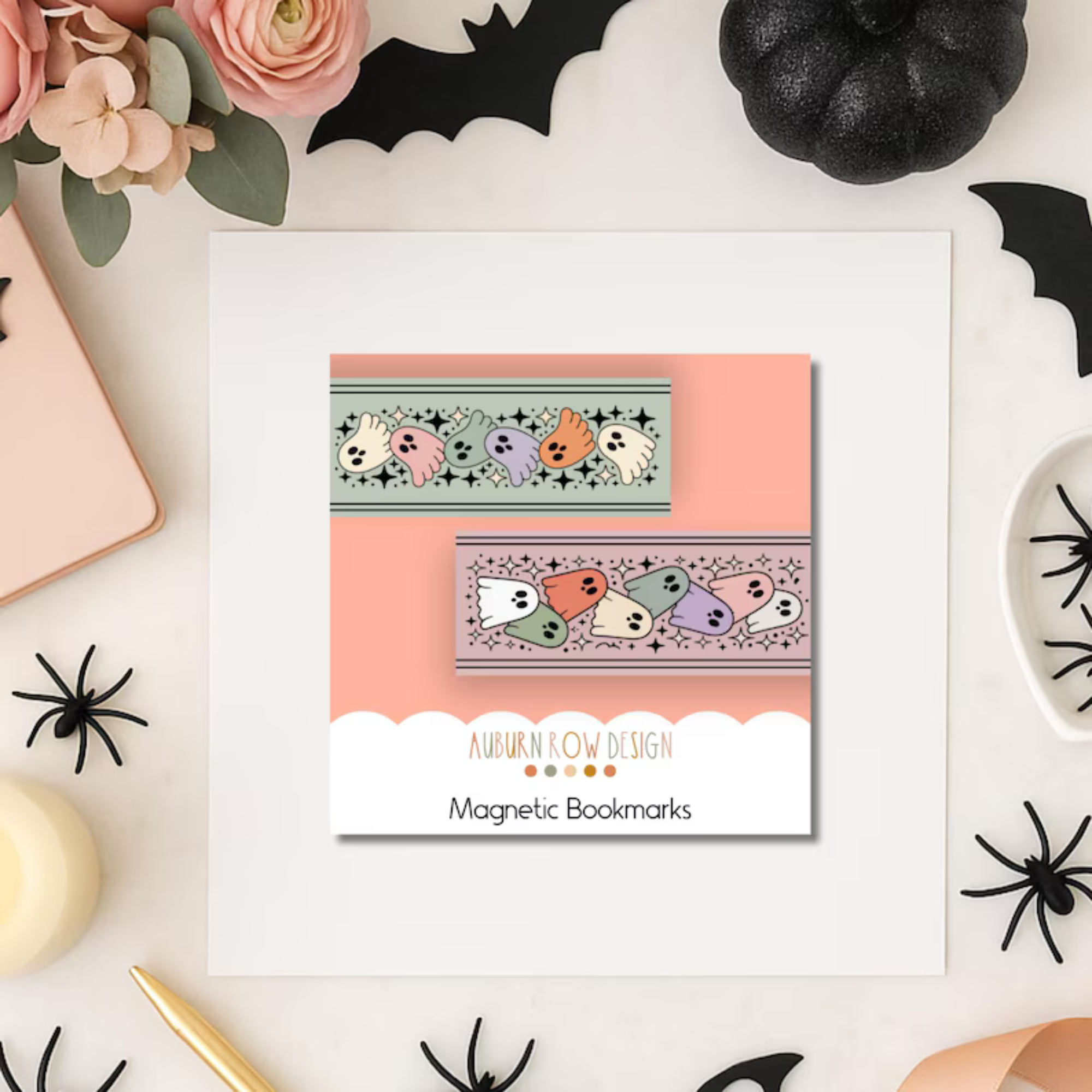 Auburn Row Design - Wholesale Planner - Pastel Halloween Vertical Weekly Planner Kit 5