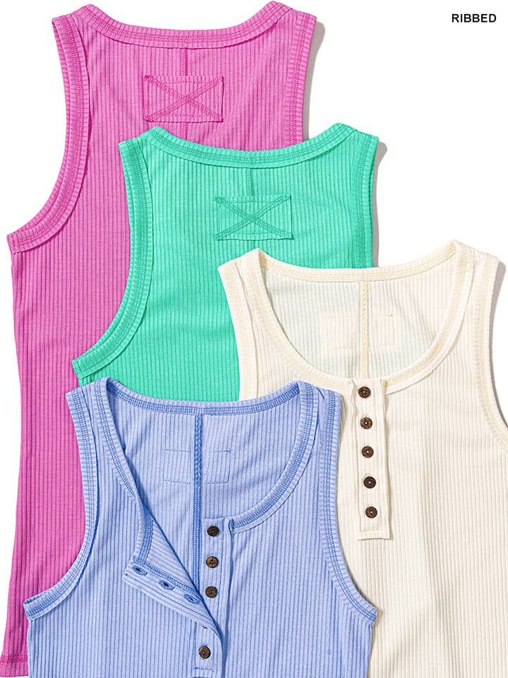 SI-24534 RIBBAD SCOOP NECK HENRY LINNE för wholesale av 42POPS