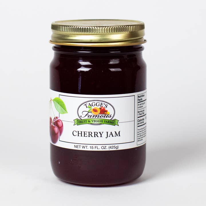 Cherry Jam for wholesale by Tagge's Famous Fruit
