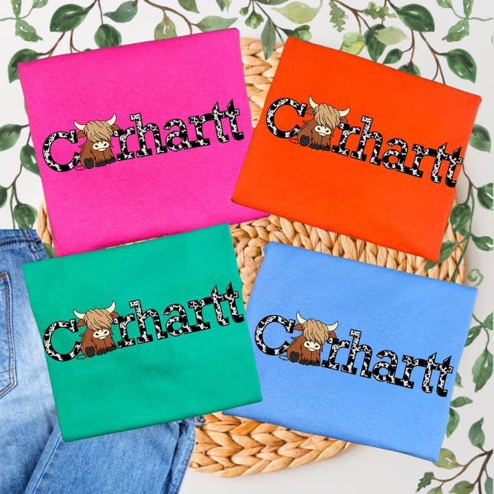 Car Hartt Graphic T-shirt for wholesale by Duck Creations Wholesale