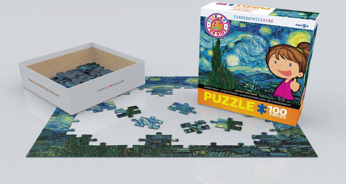 Eurographics Puzzles USA - Wholesale Puzzle - Kids - Starry Night2