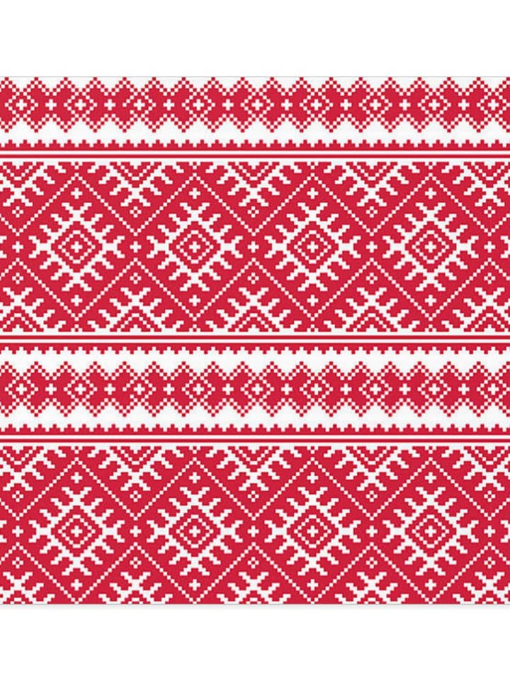 Slavic Embroidery Style Sticker - Diamond Rhombus Sticker for wholesale by TheFlamingApothecary